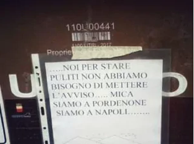 cartello napoli