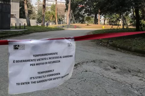 giardini chiusi sicurezza