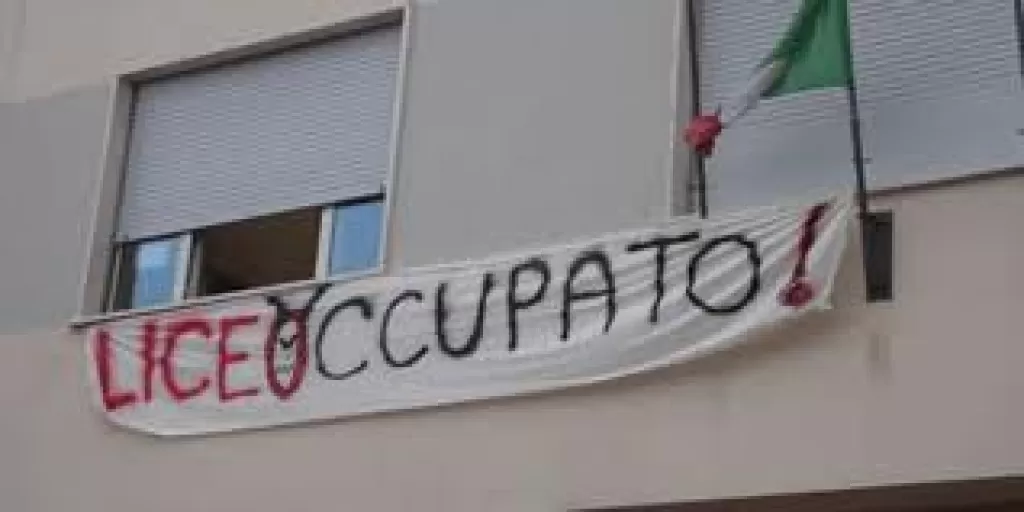 liceo scuola occupata
