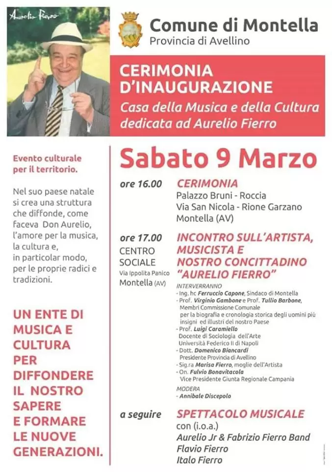 Casa della Musica e della Cultura dedicata ad Aurelio Fierro