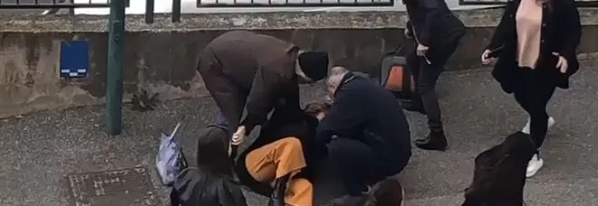 insegnante svenuta