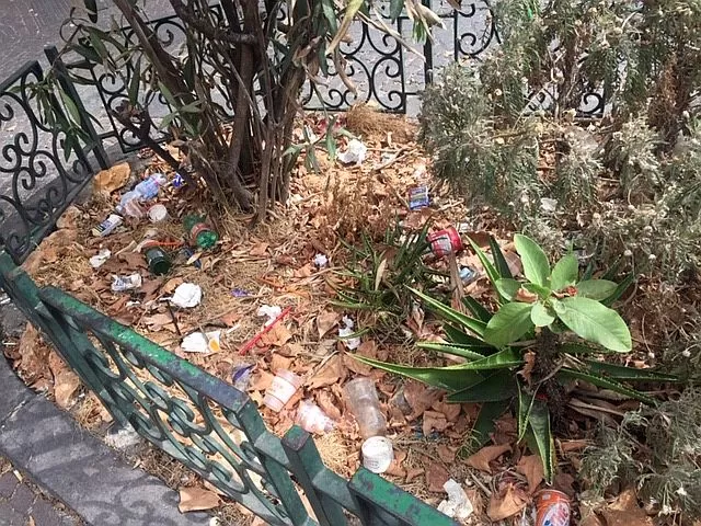 napoli-aiuole-piazza-vanvitelli-vomero-pattumiera