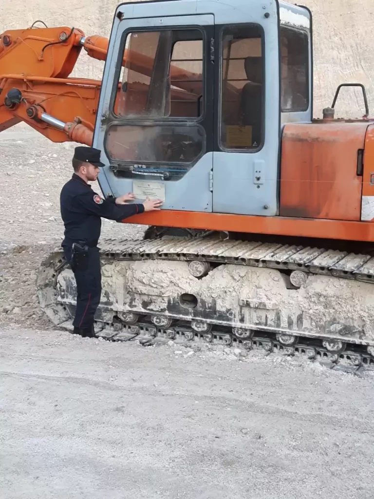 Sequestrata cava abusiva a Battipaglia