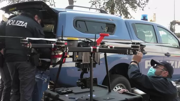 drone polizia
