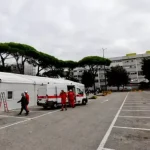 covid-tende-croce-rossa-cardarelli