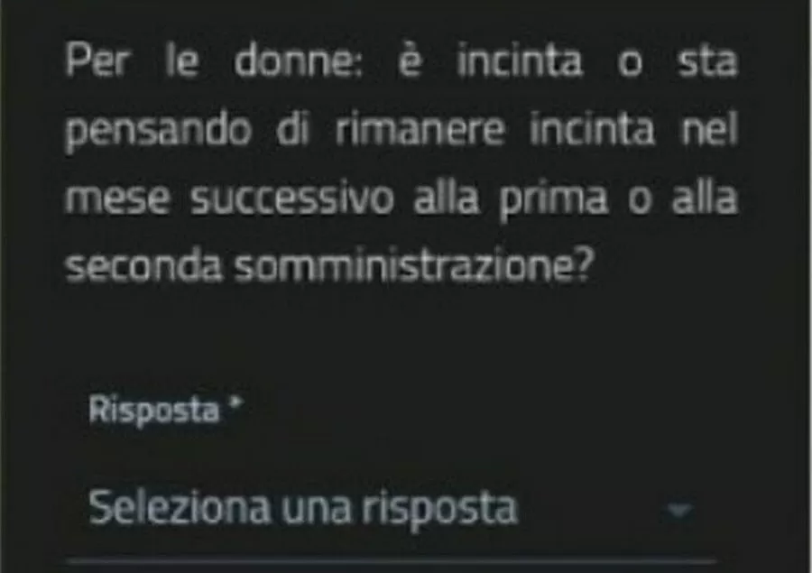 covid-caserta-modulo-vaccino-donne-incinte