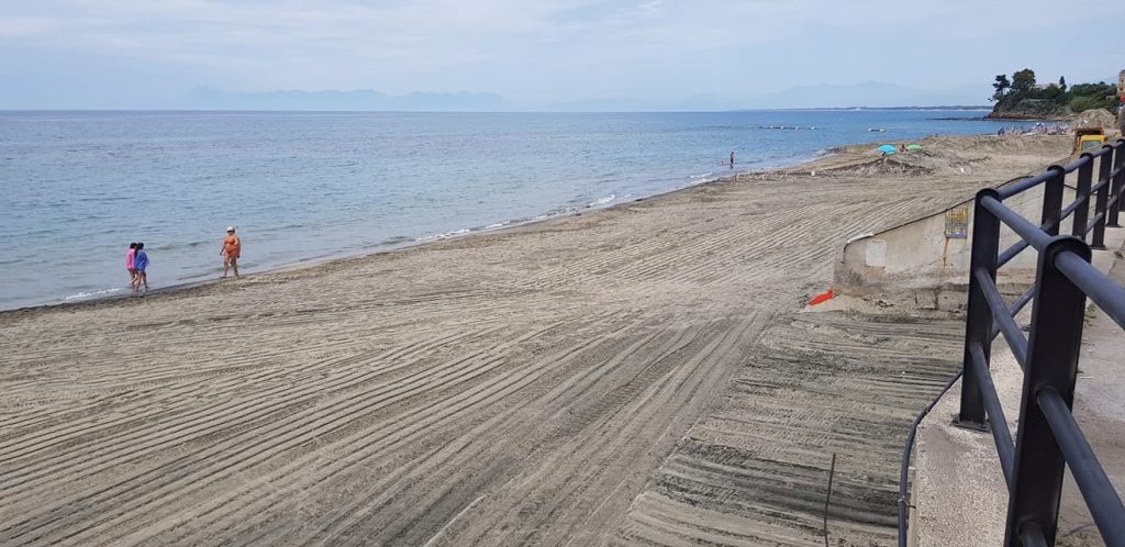ripascimento lungomare agropoli spiaggia