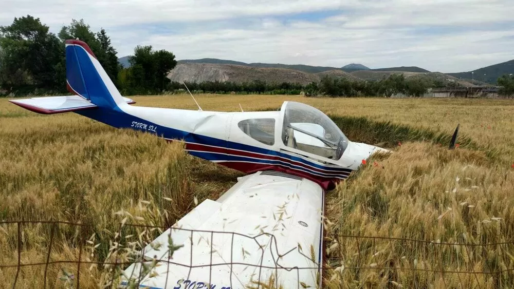 atterraggio emergenza aereo