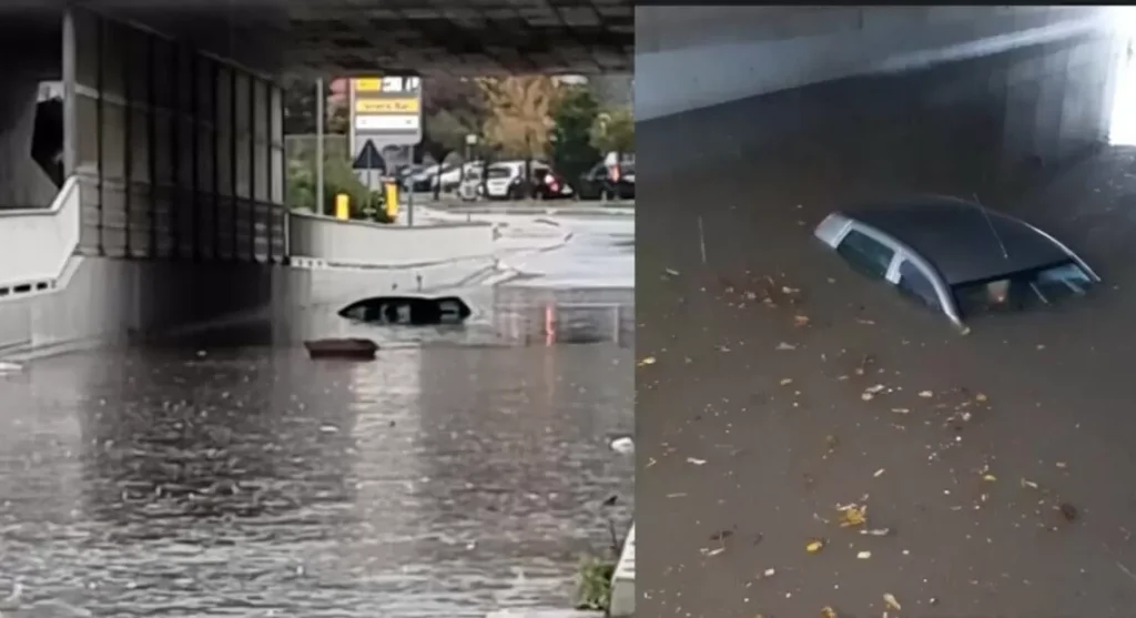 Caserta sottopassi impraticabili 4 novembre
