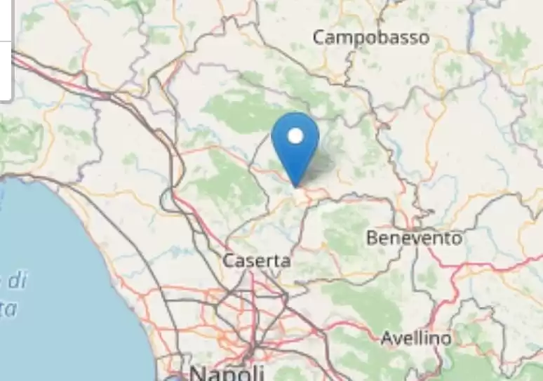 terremoto benevento oggi
