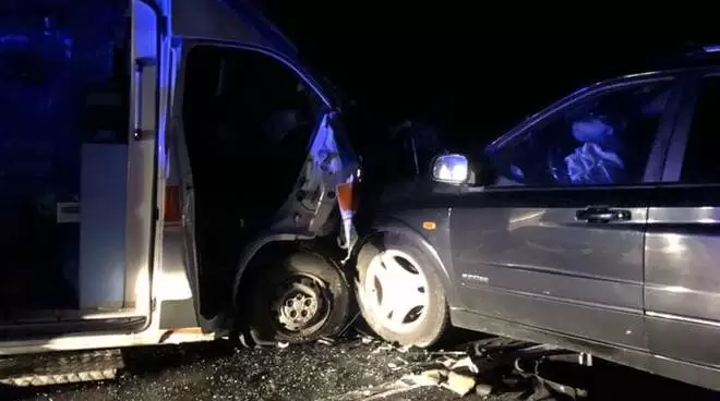 incidente stradale variante anas ambulanza 11 dicembre