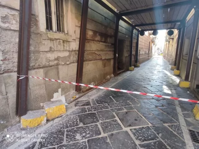 incidente impalcatura scappa 22 dicembre