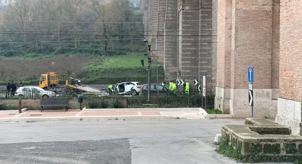 incidente maddaloni ponti valle 25 gennaio