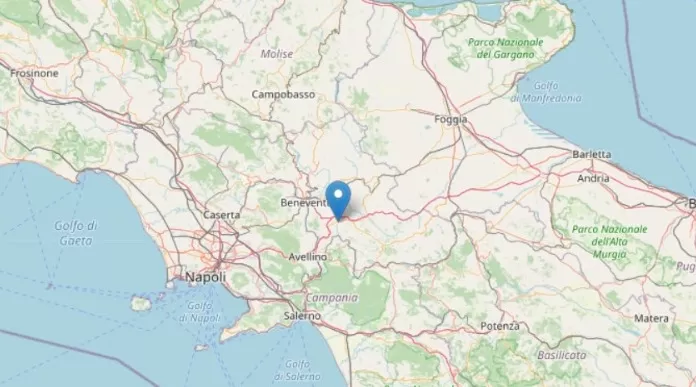terremoto oggi avellino