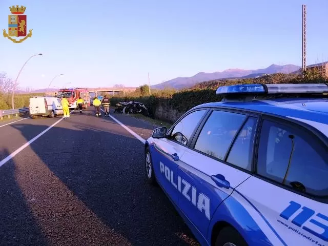 incidente autostrada Marcianise 8 febbraio