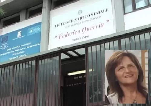 lutto marcianise morta prof Marino 19 febbraio