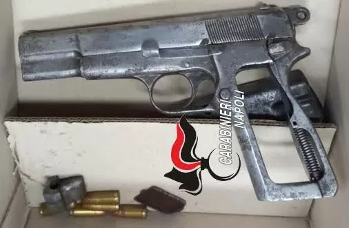 frattaminore sequestro pistola 14 marzo