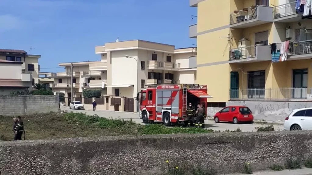 maddaloni bombola gas rischia scoppio