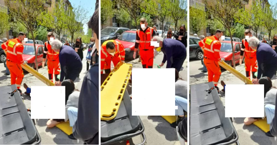 incidente-monopattino-caserta-via-ricciardi
