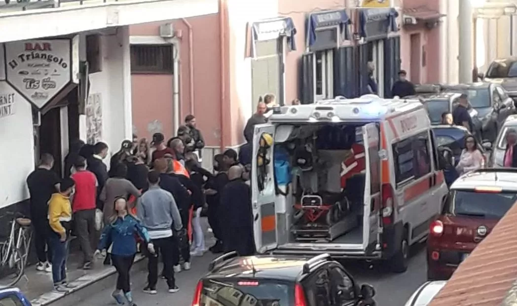 casal di principe scontro auto scooter