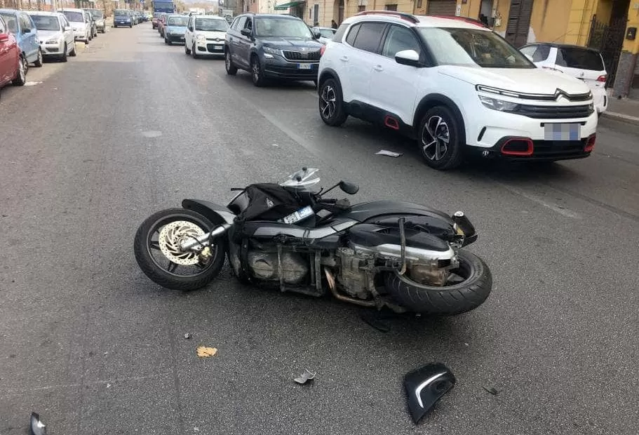 maddaloni centauro sbalzato scooter