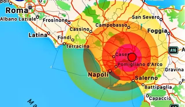 sciame sismico campi flegrei