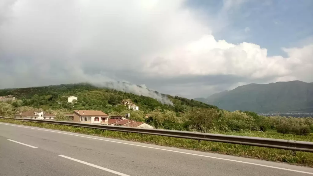 incendio San Salvatore Telesino 2 maggio