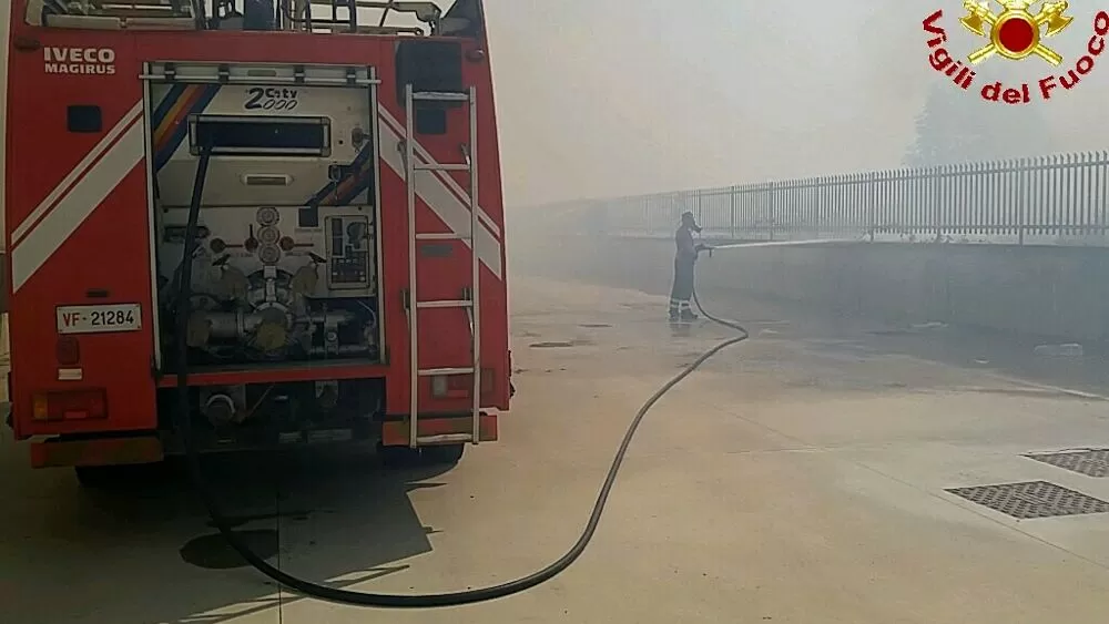incendio maddaloni