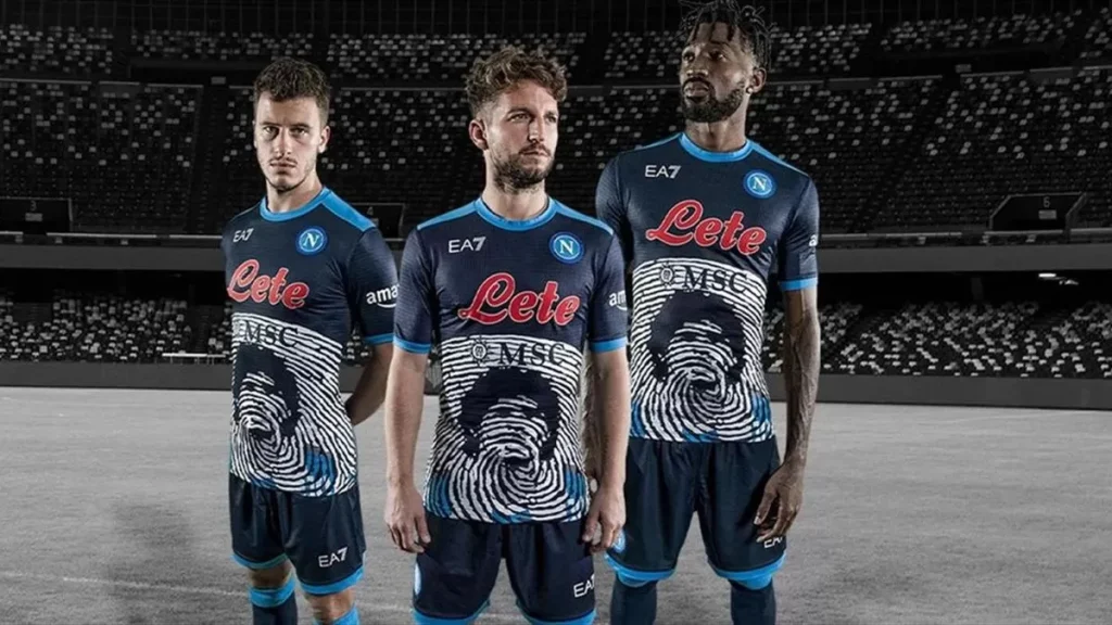 napoli vietato uso maradona