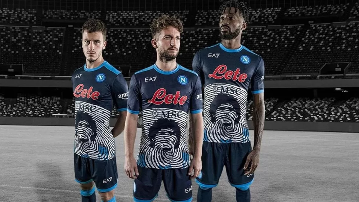 napoli vietato uso maradona