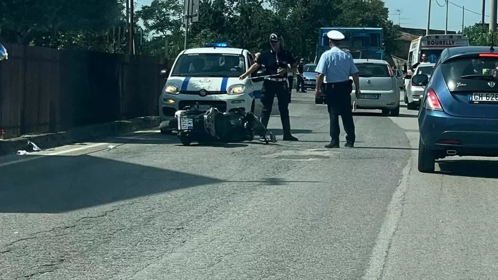 maddaloni cadono scooter