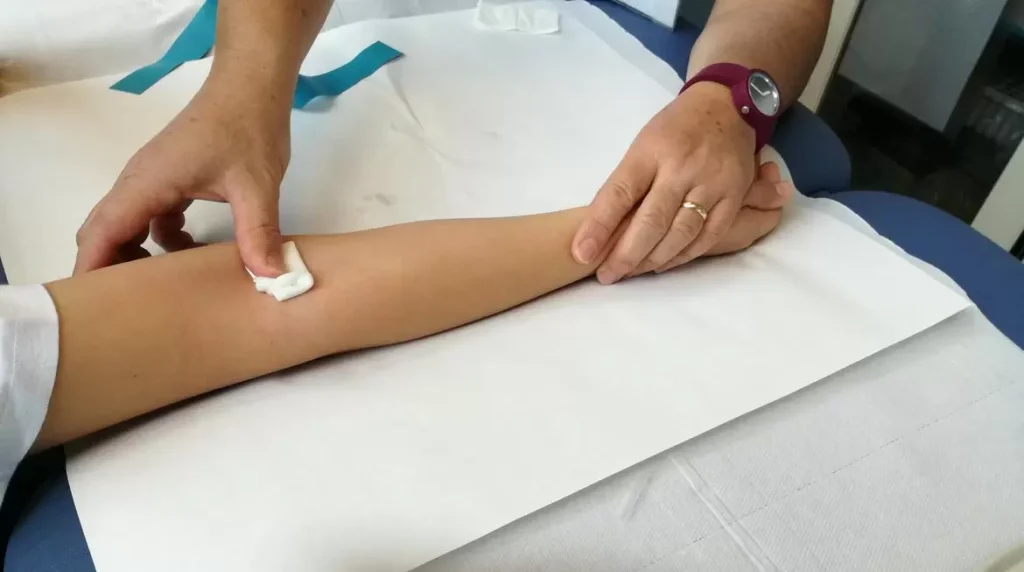 federico II niente prelievi sangue braccialetto