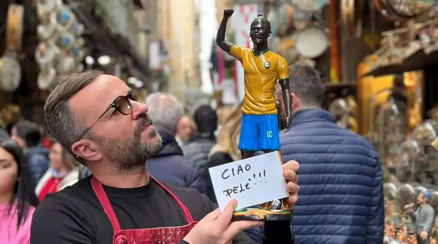 san gregorio armeno statuina pelè