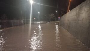 maltempo benevento auto bloccata
