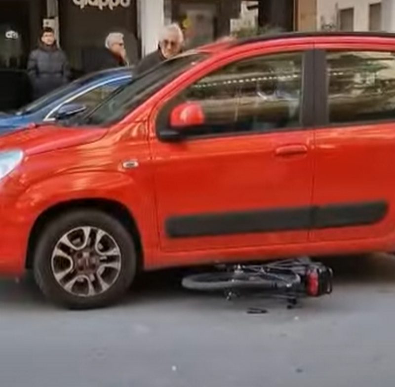 avellino anziano investito auto