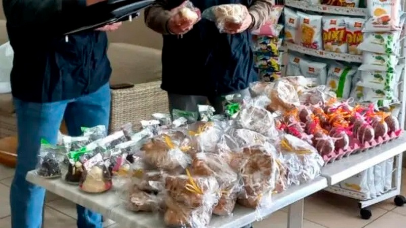 presenzano sequestro colombe pasquali