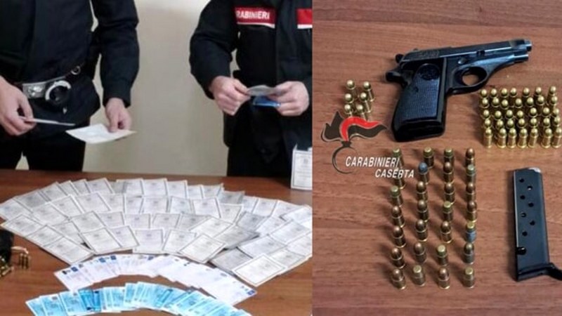 armi documenti falsi casal di principe arresto