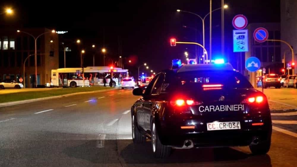 viterbo ritrovata auto rubata caserta