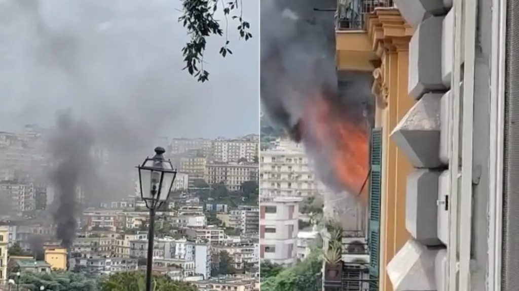 incendio napoli