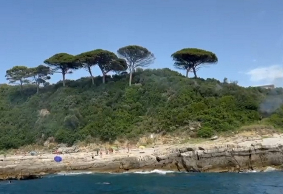 sorrento nudista cerca appiccare incendio arrestato