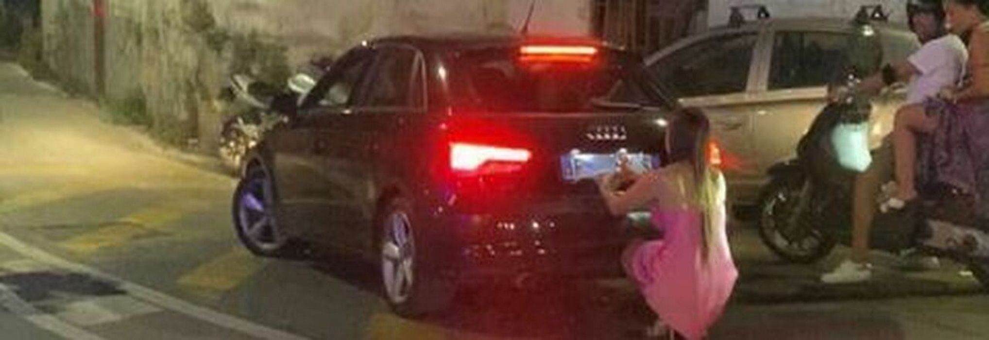 bagnoli copre targa mascherina entrare ztl denunciato
