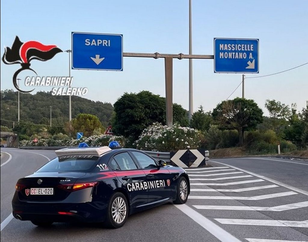 guida stato ebbrezza sapri denunce