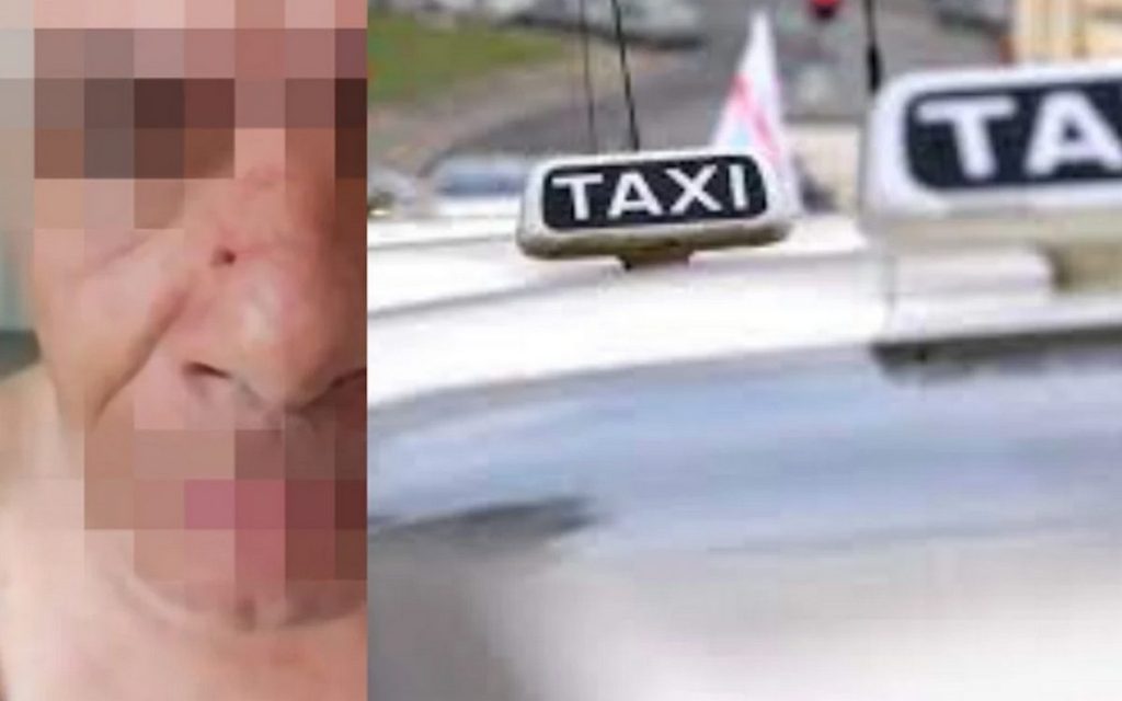 motociclista contromano tassista aggredito napoli