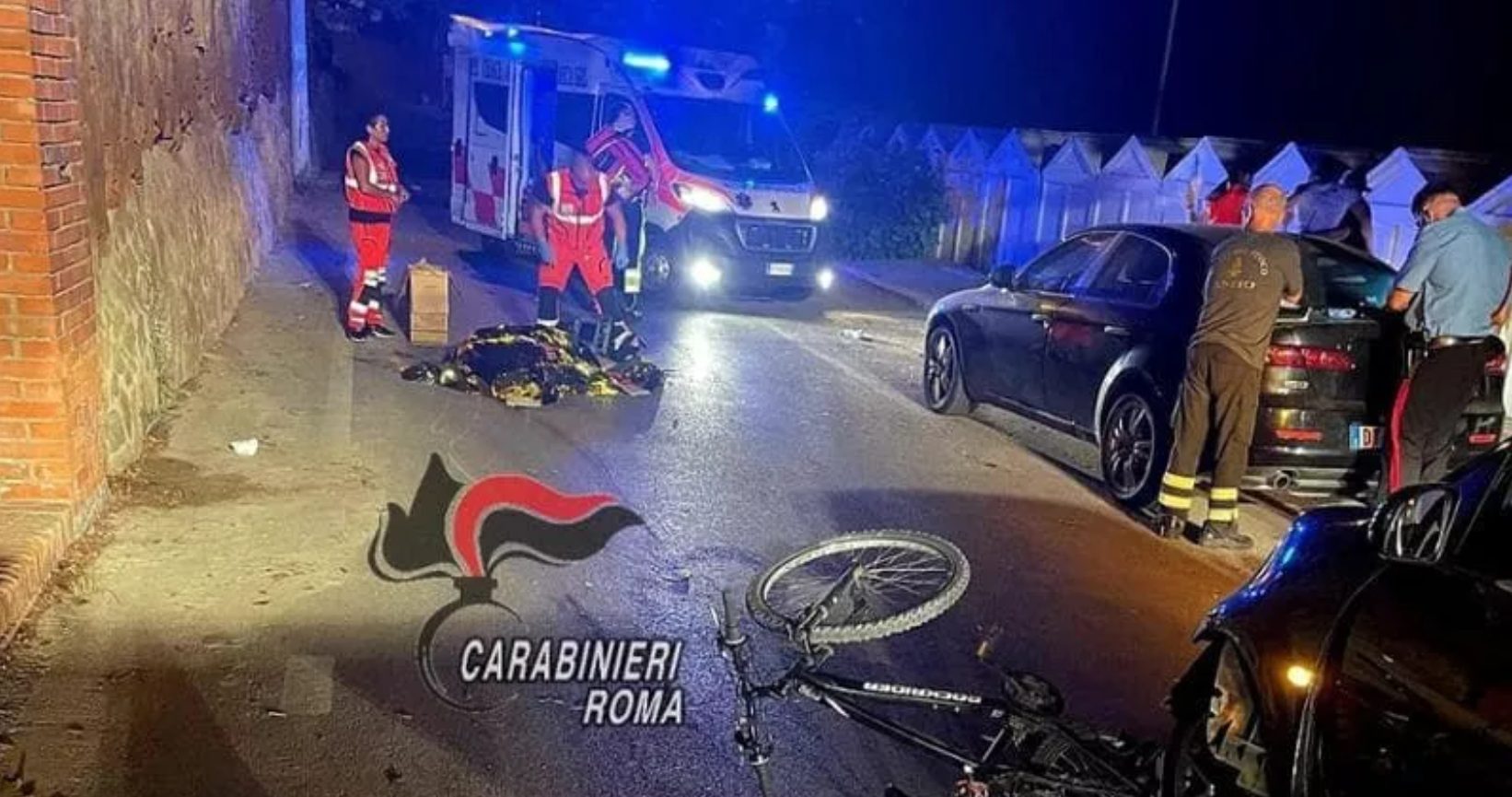 incidente nettuno morto ciclista napoli