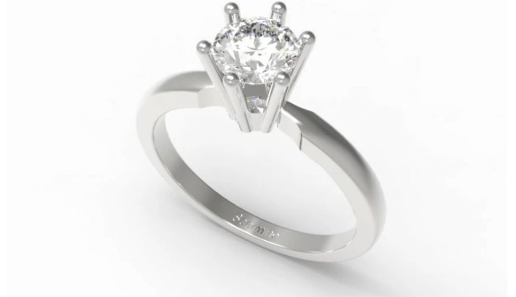 anello solitario