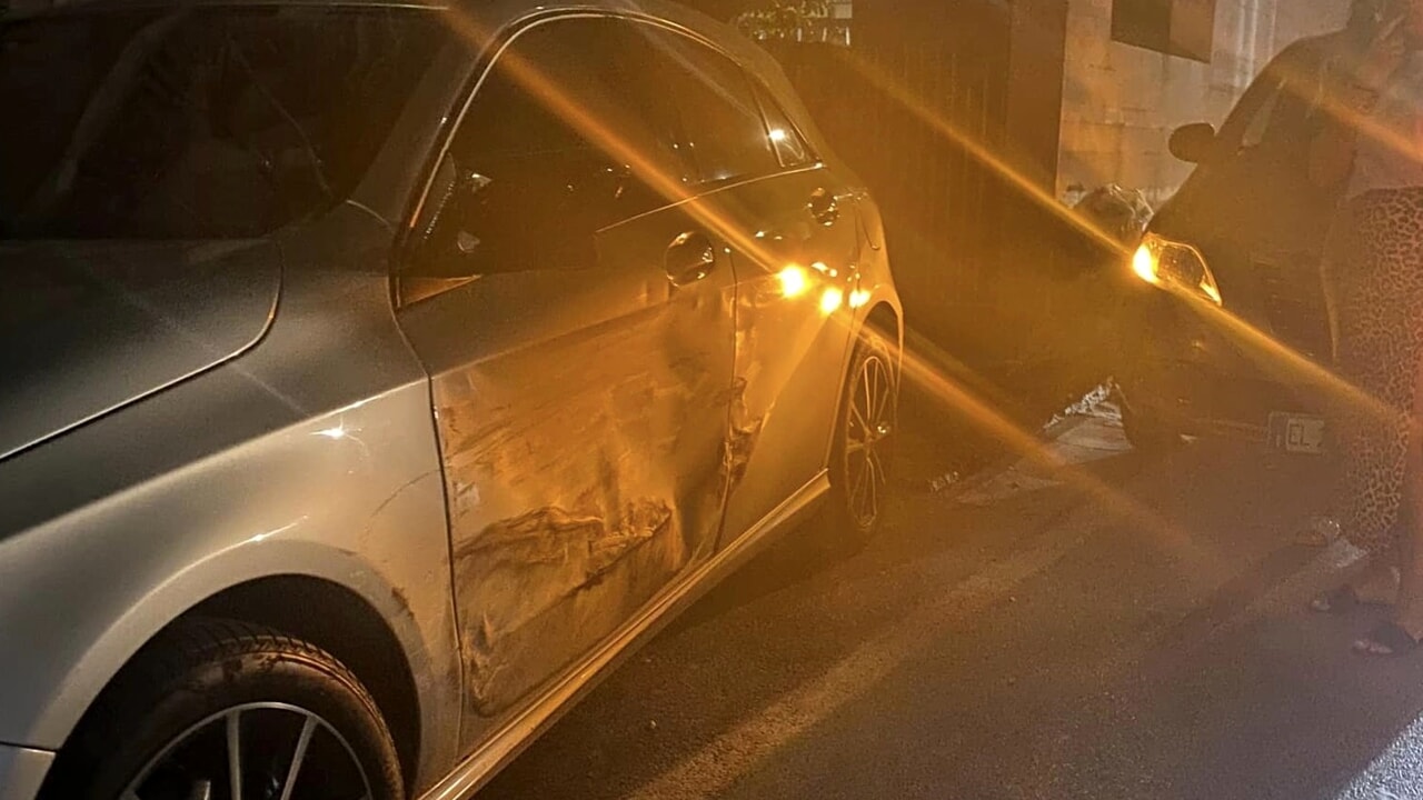cesa tampona auto scappa