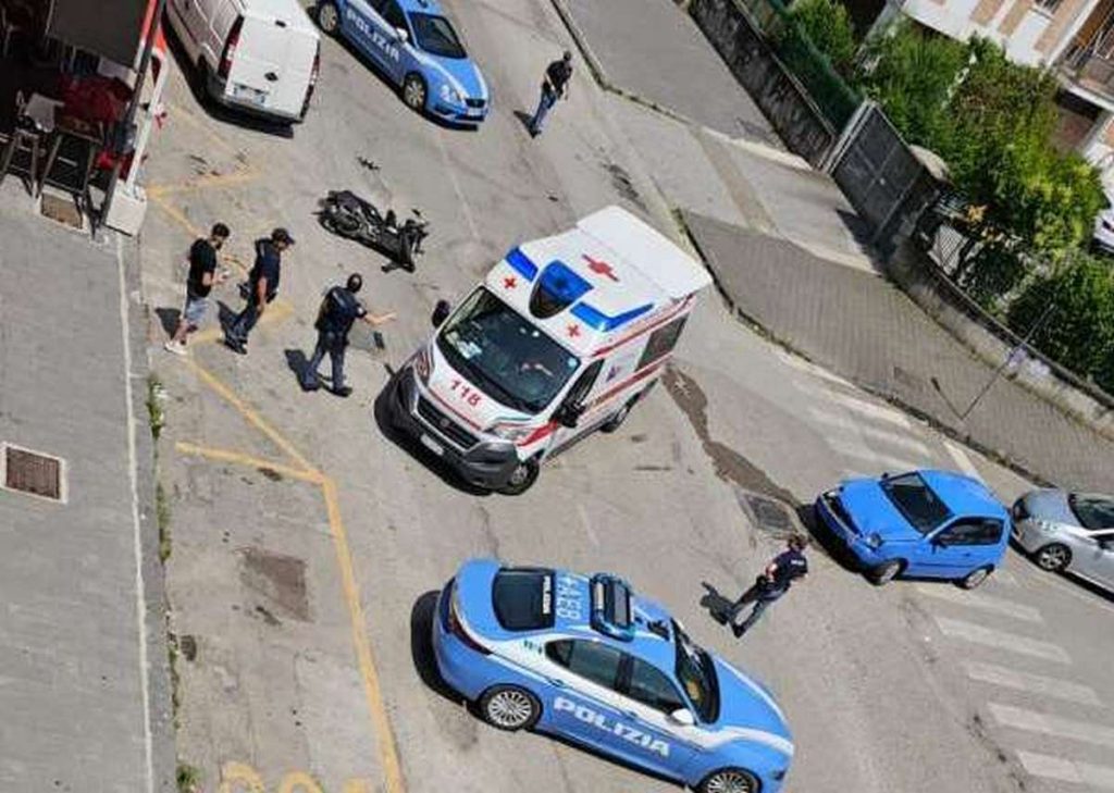 scooter contro auto benevento oggi 1 luglio