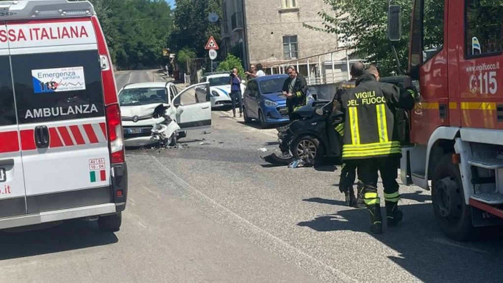 avellino incidente
