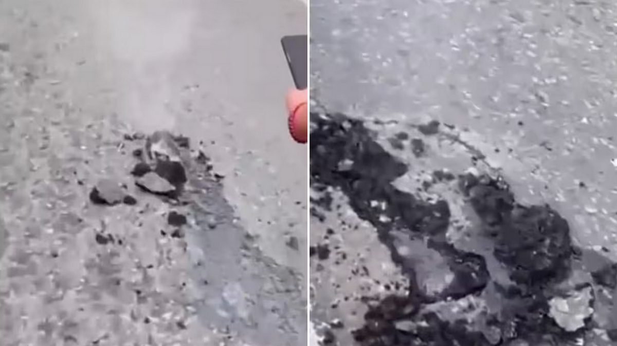terremoto video fake acqua bolle strada agnano