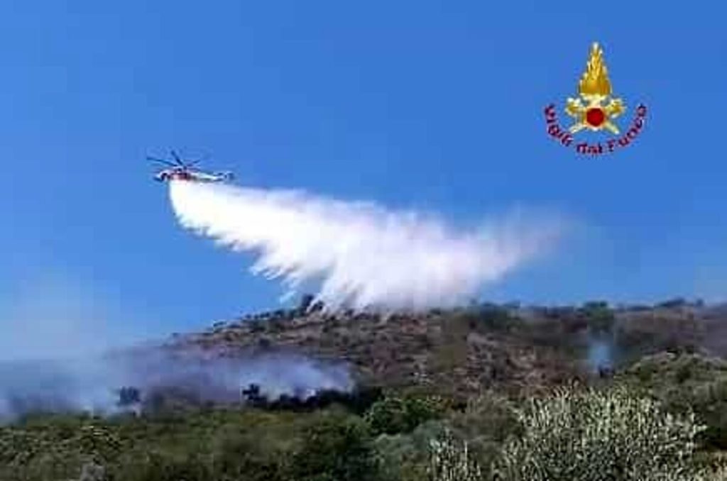 incendio Maddaloni
